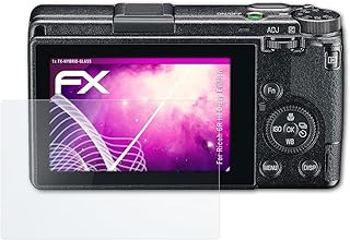 atFoliX Plastic Glass Protective Film compatible with Ricoh GR III Diary Edition Glass Protector, 9H Hybrid-Glass FX Glass Screen Protector of plastic
