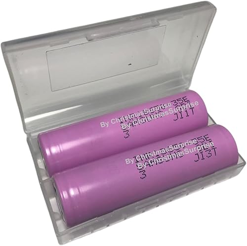 Paquete de 2 tapas planas originales 35E, 3500mAh