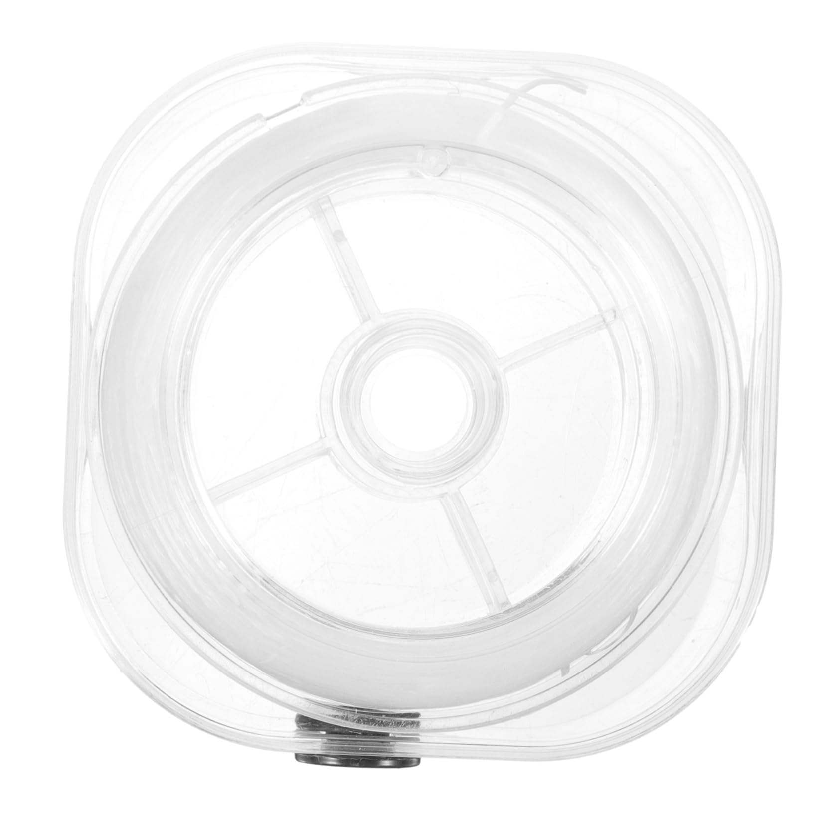 DOITOOL 5 Rollen Dehnbares Schmuckgarn für DIY Armbänder Elastische Schnur Hautfreundlichem Strapazierfähigem Material zum Auffädeln von Perlen für Kreative Bastelprojekte Weiß Vielseitig