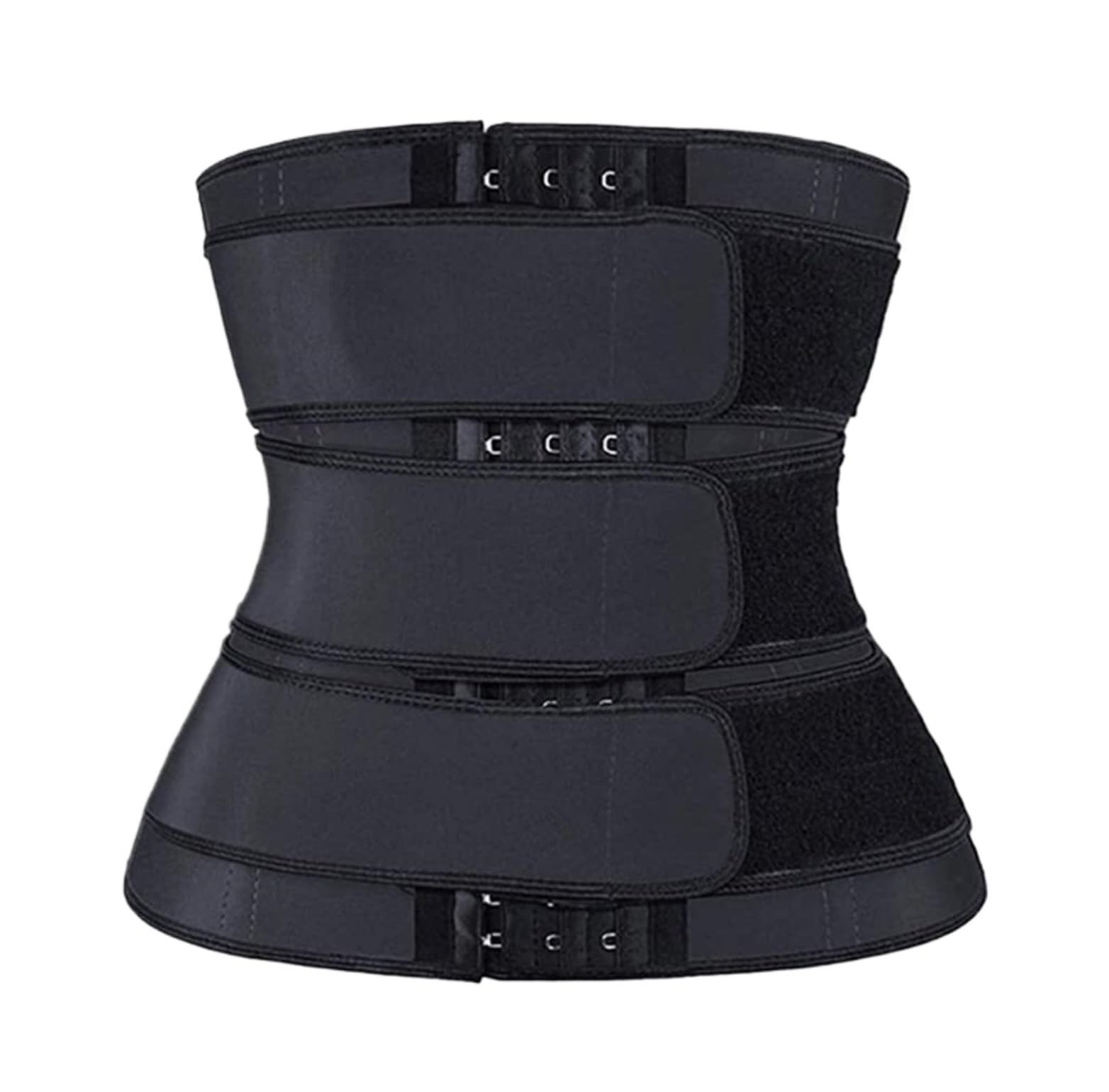 Faja Lumbar Faja Moldeadora De Cintura, Moldeadora De Abdomen, Cinturón De Neopreno para El Sudor, Moldeadora De Cuerpo Adelgazante, Vientre Cinturón Apoyo Lumbar(Black,M)