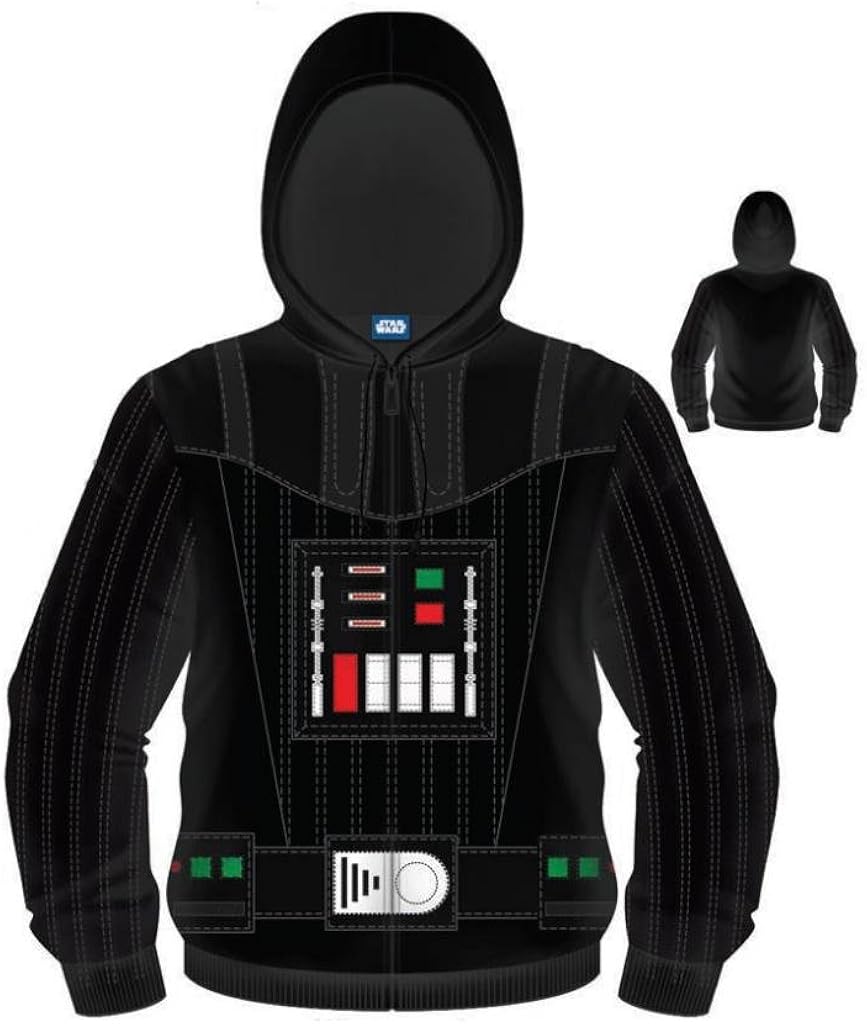 Amazon.com: Star Wars I B Darth Vader Men's Hoodie Sweatshirt Black (L) : Clothing, Shoes & Jewelry