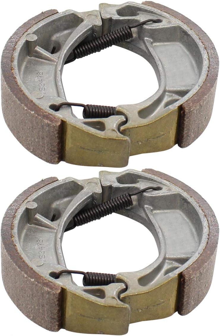 NewYall Front and Rear Brake Shoes Kit for Honda CR60 83-84, CR80 83-85, CRF70F 04-11, CRF80F 04-11, CRF100F 04-11, XR70 97-03, XR80 85-03, XR100 85-03