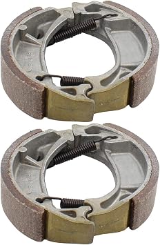 NewYall Front and Rear Brake Shoes Kit for Honda CR60 83-84, CR80 83-85, CRF70F 04-11, CRF80F 04-11, CRF100F 04-11, XR70 97-03, XR80 85-03, XR100 85-03