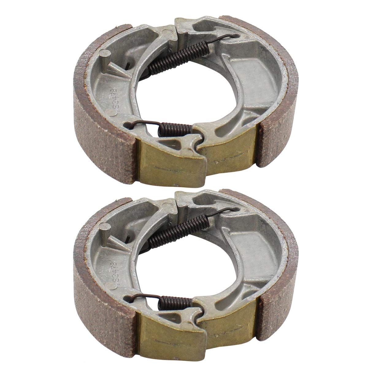 NewYall Front and Rear Brake Shoes Kit for Honda CR60 XR70 CRF70F CR80