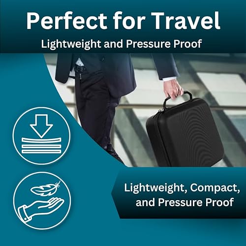 Miniatura 6 de Funda protectora rígida con espuma personalizable, funda rígida ligera de 7.5 pulgadas para electrónica, cámaras, tabletas, teléfono y más, 7.5 x