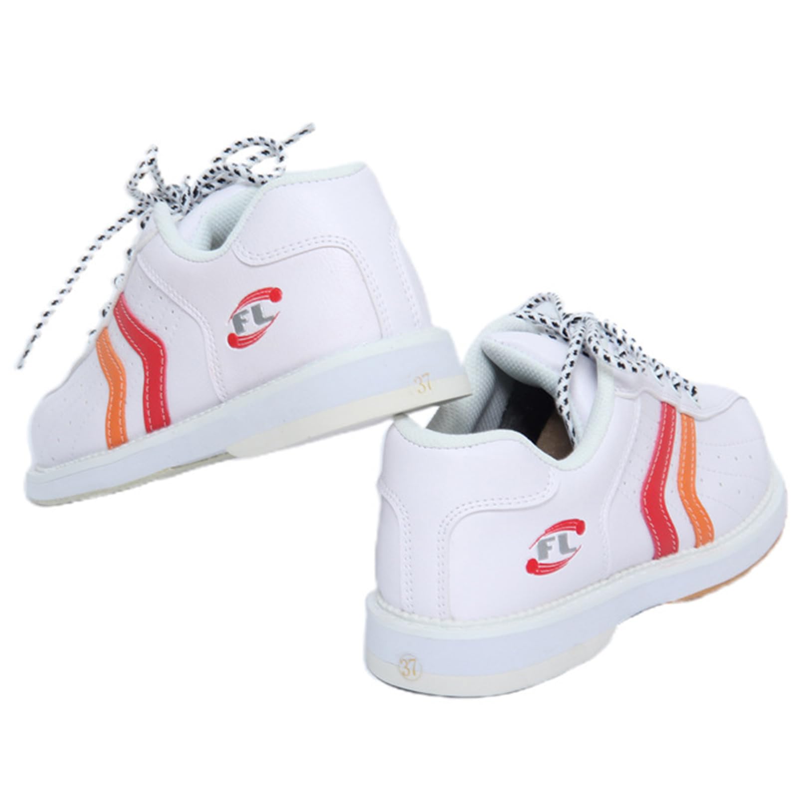 SDEQA Scarpe da Bowling da Uomo in Pelle, Traspiranti, Antiscivolo, Leggere, per Ragazzi