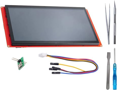 JayTong Nextion Display 7.0" NX8048P070-011C Intelligent HMI USART UART Serial LCD Module Display Capactive Touch Panel 800x480 Replacement for Arduino Raspberry Pi with Tools