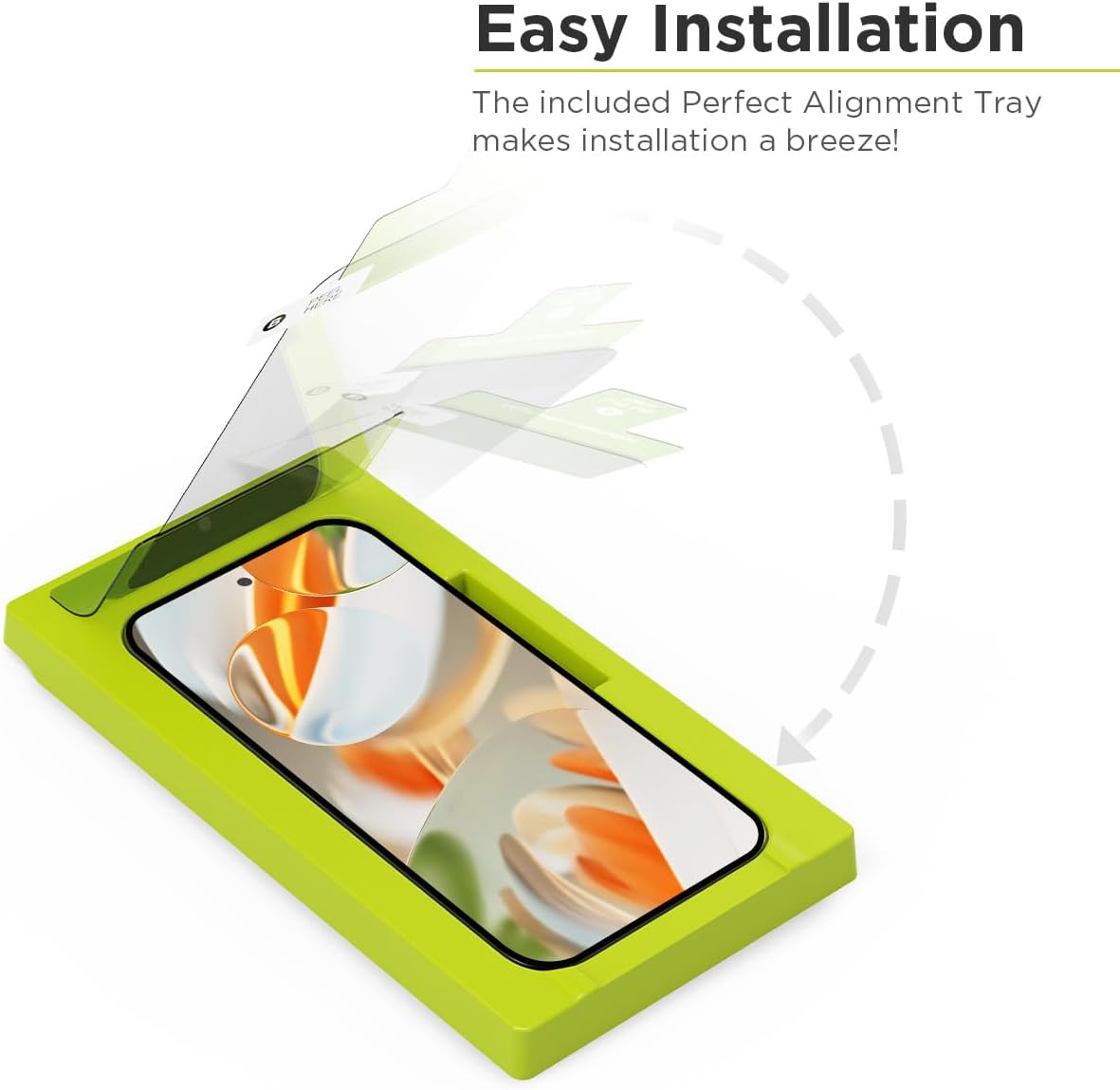 PureGear Maximum Clarity HD Tempered Glass Screen Protector for Google Pixel 9 Pro XL, Scratch Resistant, Touch Swipe Precision, Case Friendly Fit, Lifetime Replacement-Installation Tray Included