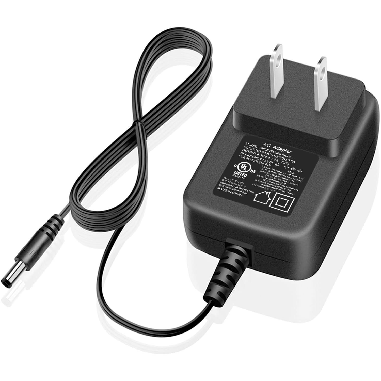 8.5V AC/DC Adapter Charger for PADO Pure-Wave CM-05 CM-07 Massage, Adapter Power Supply for Purewave CM5 CM7 Percussion Massager Power Cord Charger Replacement with UL Listed