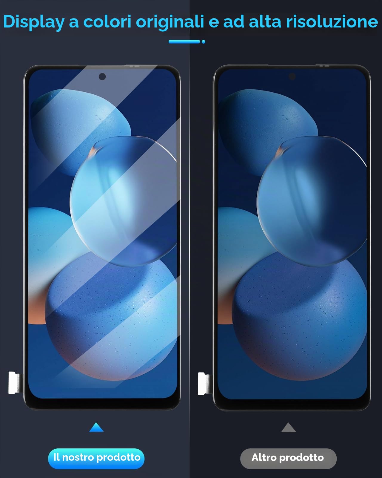 Display LCD per Redmi Note 13 4G Schermo LCD per Xiaomi Redmi Note 13 4G 23129RAA4G 23124RA7EO 6,67" Incell Schermo Digitalizzatore Touch Assemblea con Riparazione (Nero, Senza Sblocco Impronta)