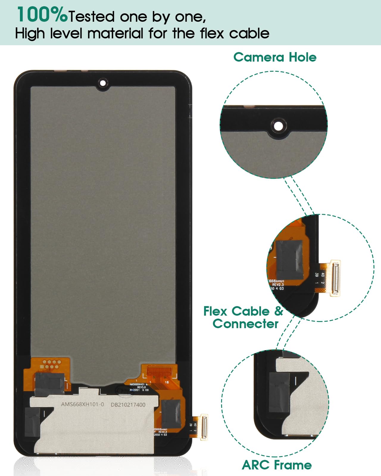 Amazon.com: OLED for Xiaomi Mi 11i Screen Replacement for Mi 11i