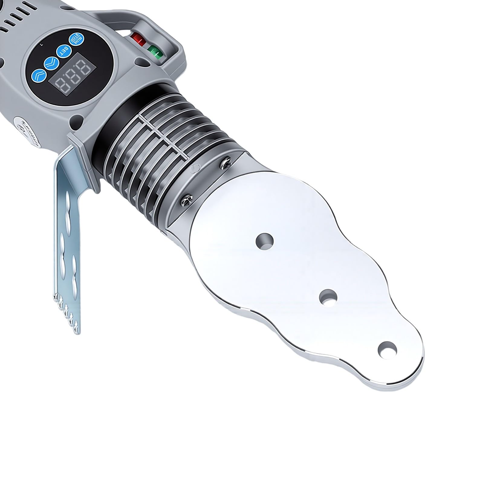 Fafeicy Saldatore a Fusione con Presa 1500 W, 0-300 ℃ Regolabile (Spina europea) | Kit idraulico 20 25 32 40 50 63 mm con custodia in alluminio, per PPR PE PP ABS Nylon