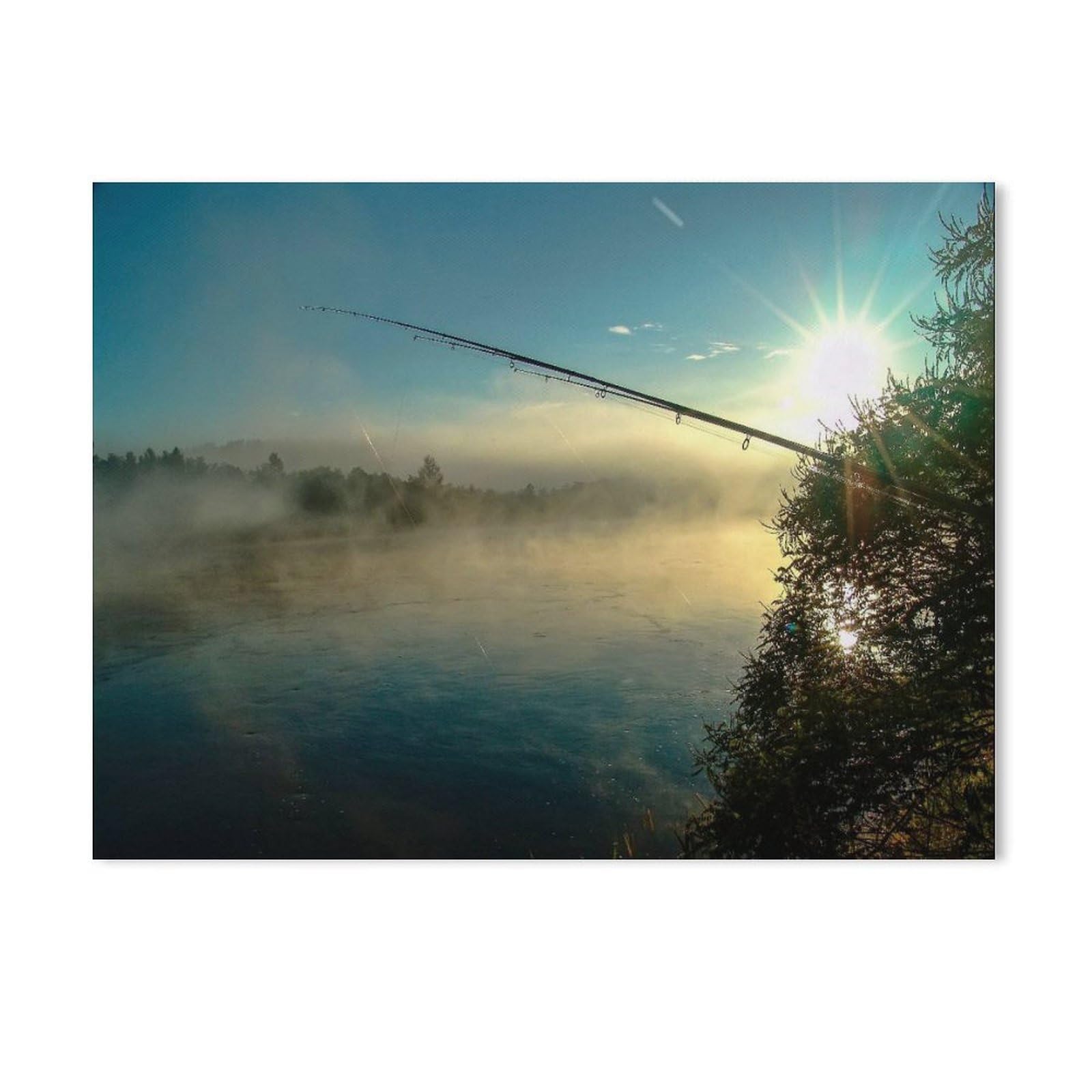 GSBRSNTS DIY Oil Painting Paint by Number Kit,Fishing,DIY Painting by Number Kits Oil Paint Drawing Canvas Home Decor Gift(20x30cm-Z5 — image 1