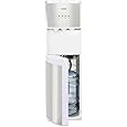 Igloo Top Loading Water Cooler – Hot & Cold Dispenser – Sleek Black, Holds 3 & 5 Gallon Jugs, Child Safety Lock – for Homes, Kitchens, Offices, Dorms
