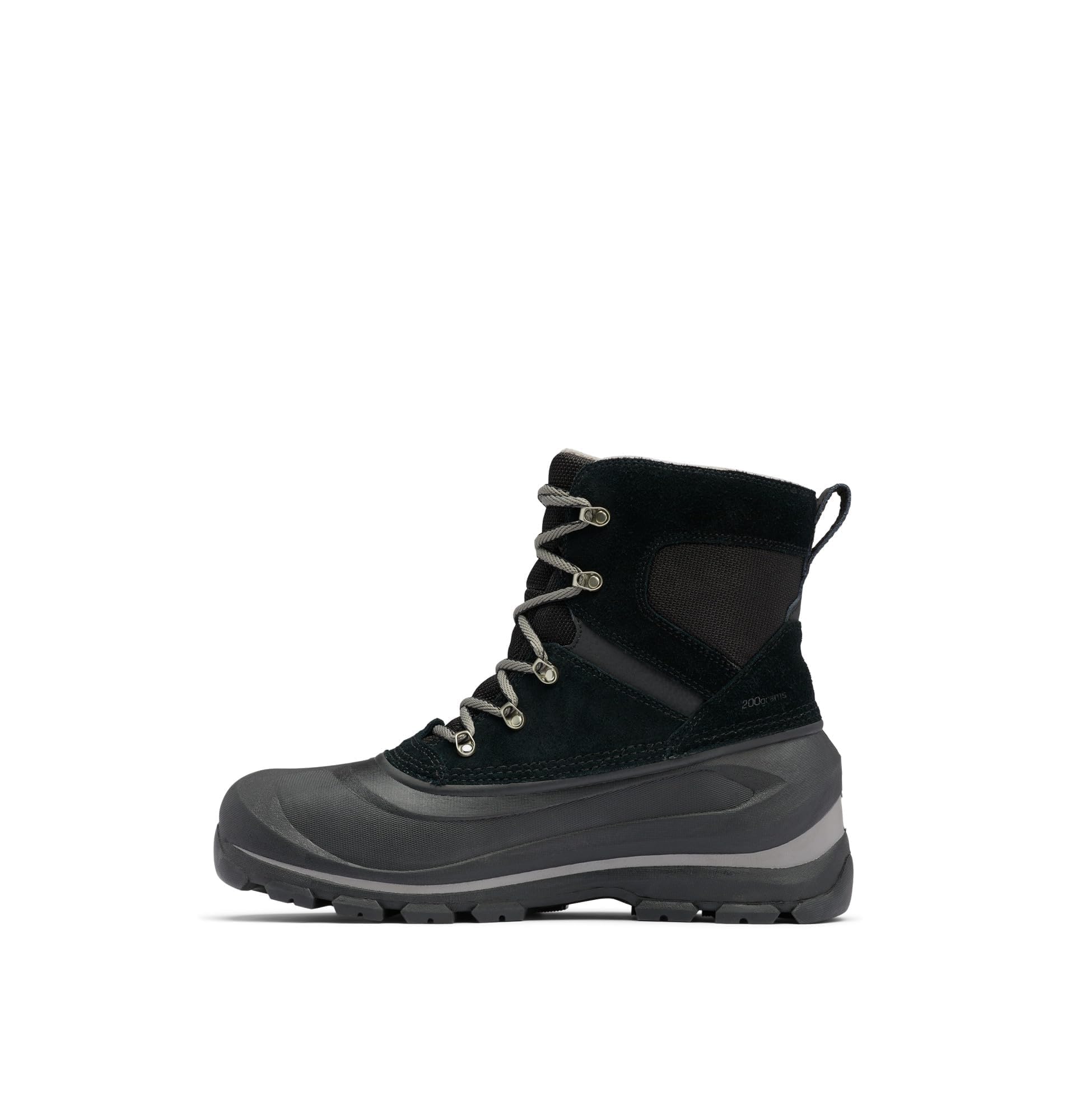 Amazon.com | SOREL Men's Buxton Lace Waterproof Boot - Black