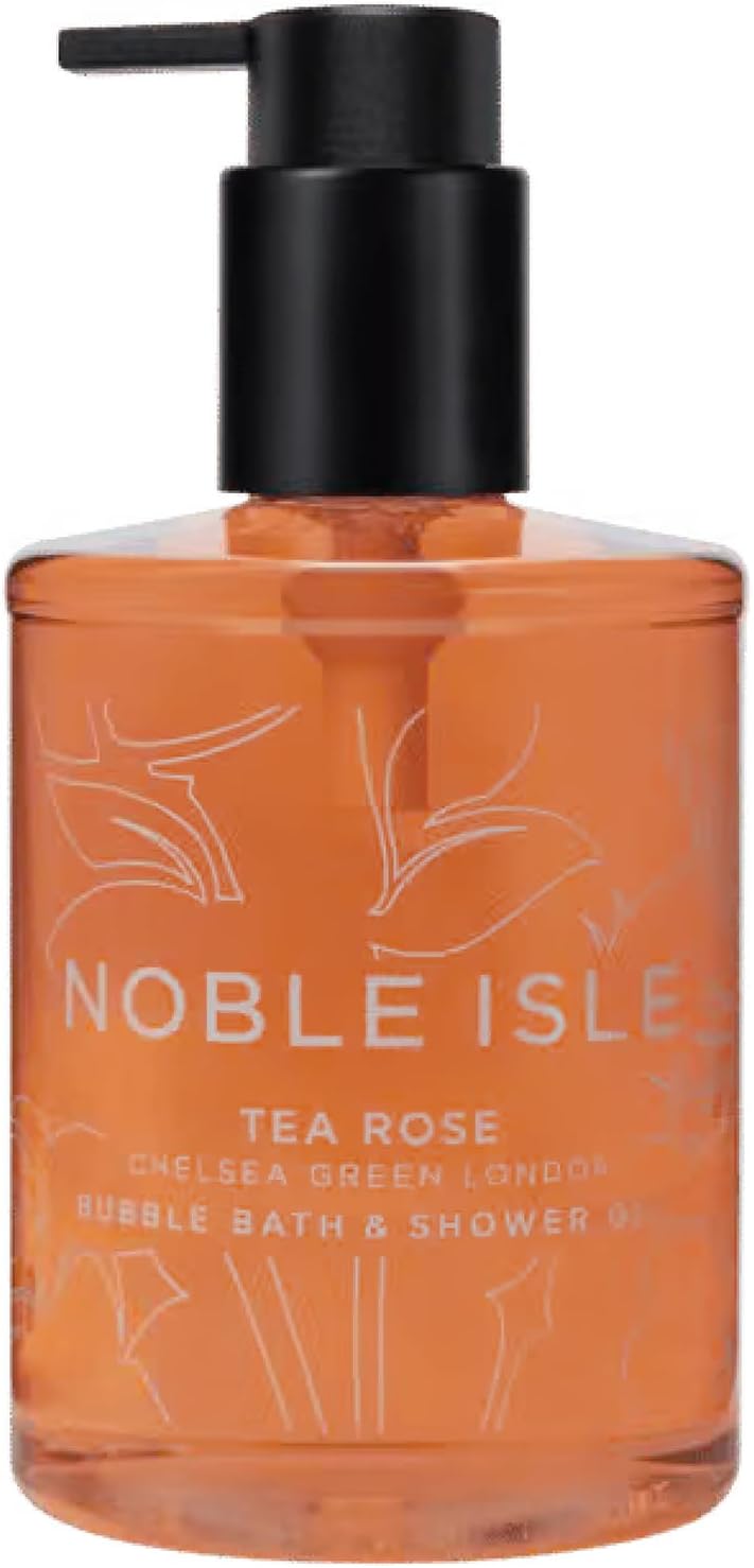 Tea Rose Bubble Bath & Shower Gel 250ml