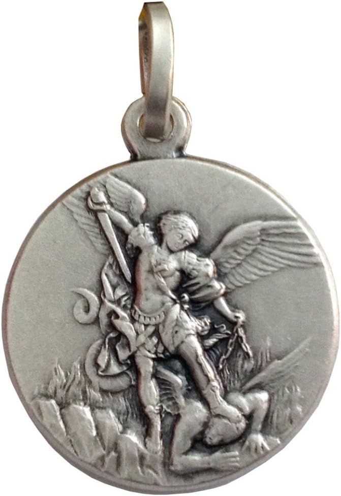 925 Sterling Silver Saint Michael The Archangel Medal - The Patrons Saints Medals