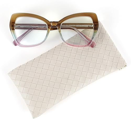 Miniatura 13 de 1/2/4/5 Pack Computer Reading Glasses Blue Light Blocking Readers Spring Hinge for Women Men