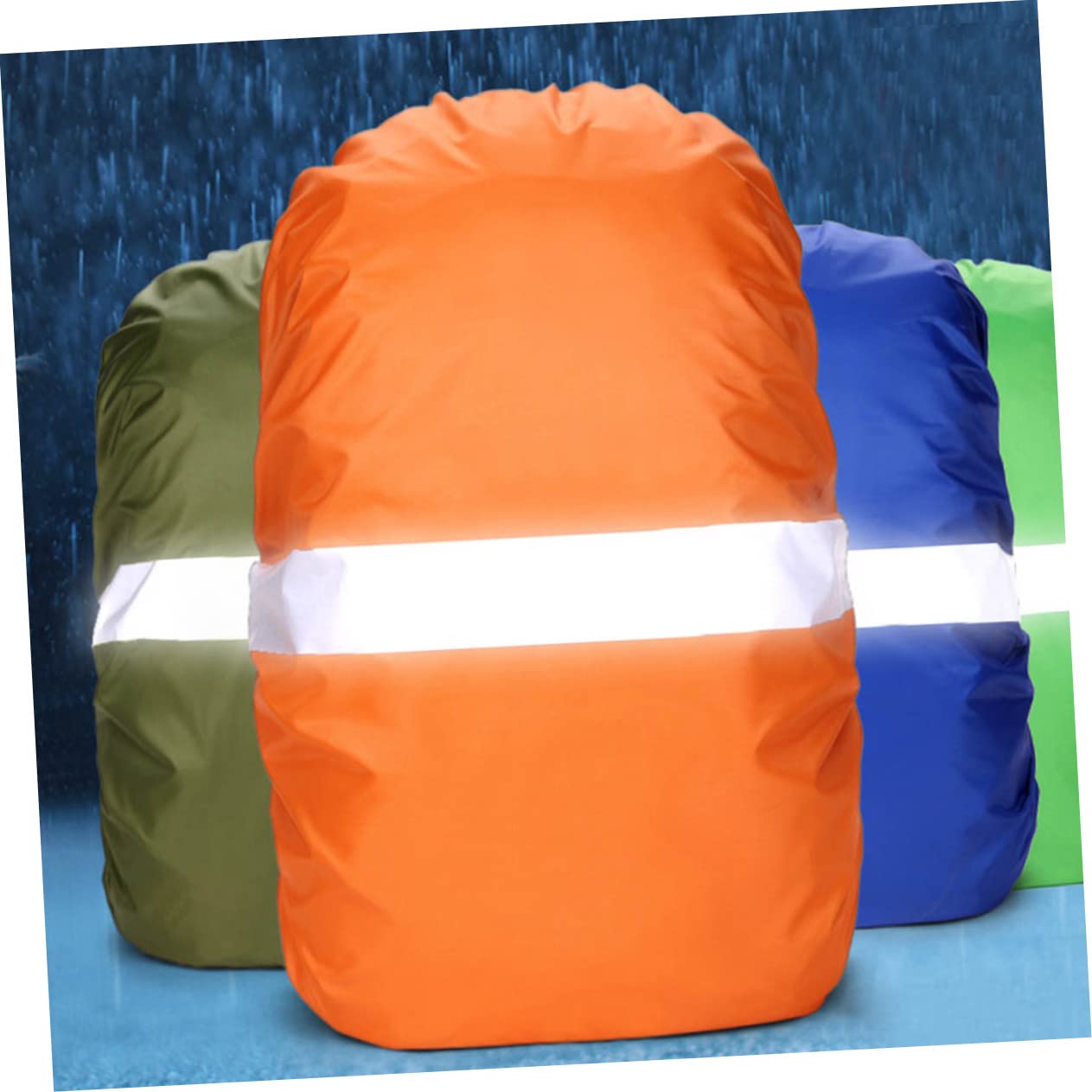 BESPORTBLE Backpack Rain Cover Bag Cover Reflective Stripe for Hiking Camping Climbing Cycling Dry Backpack Protection High-Density Nylon