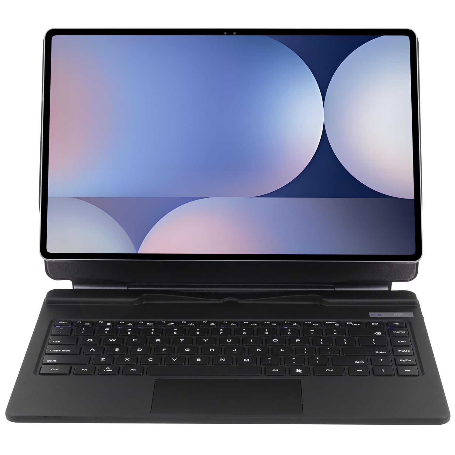 Clavier magique Bluetooth magnétique pour Samsung Galaxy Tab S11 Ultra 14,6" (SM-X930/X936B), support de clavier sans fil, souris trackpad, rétroéclairage, affichage numérique de la batterie