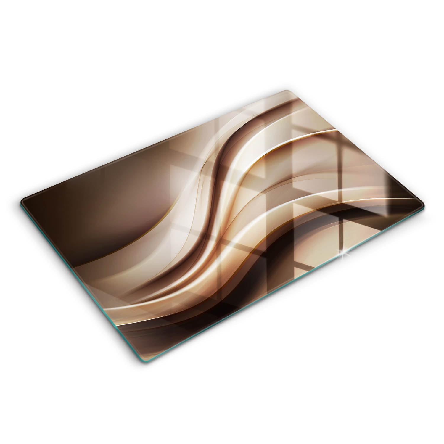 Plaque protection induction 80x52cm en verre anti-rayures pour plan de cuisson