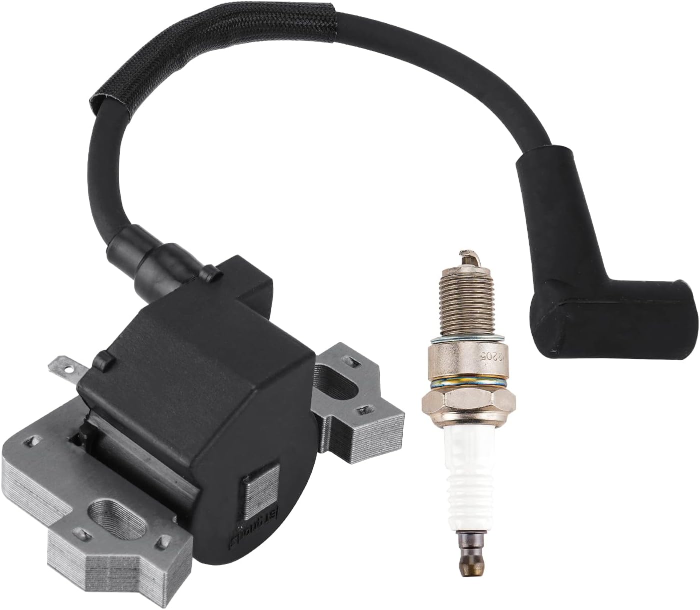 Ignition Coil 30500-ZL8-014 with Spark Plug for Honda HRB216 HRR216 HRS216 HRT216 HRX217 HRZ216 GCV135 GSV190 GCV160 Lawn Mower 30500-ZL8-004, 30500-Z0J-003