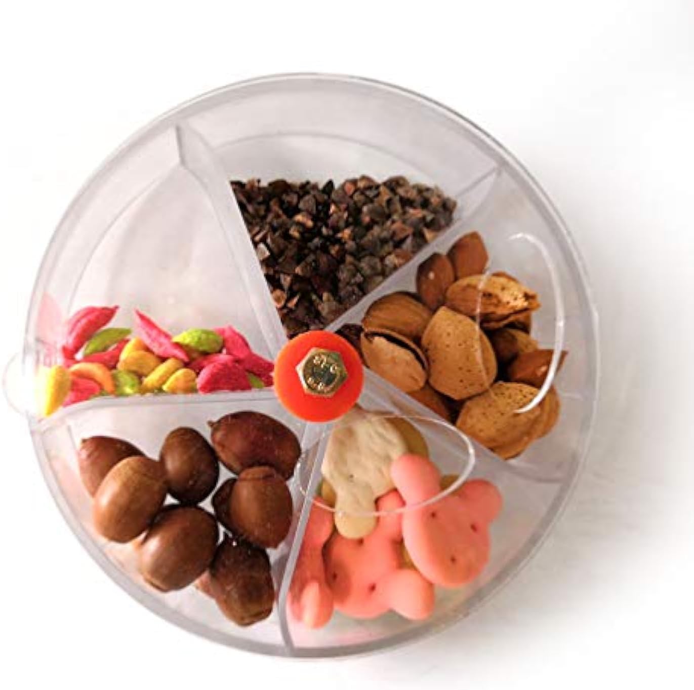 Bird Creative Foraging Toy Seed Food Ball Rotate Wheel for Small and Medium Parrot Parakeet Cockatiel Conure African Grey Cockatoo Macaw Amazon Budgie Lovebird Canary Cage Feeder