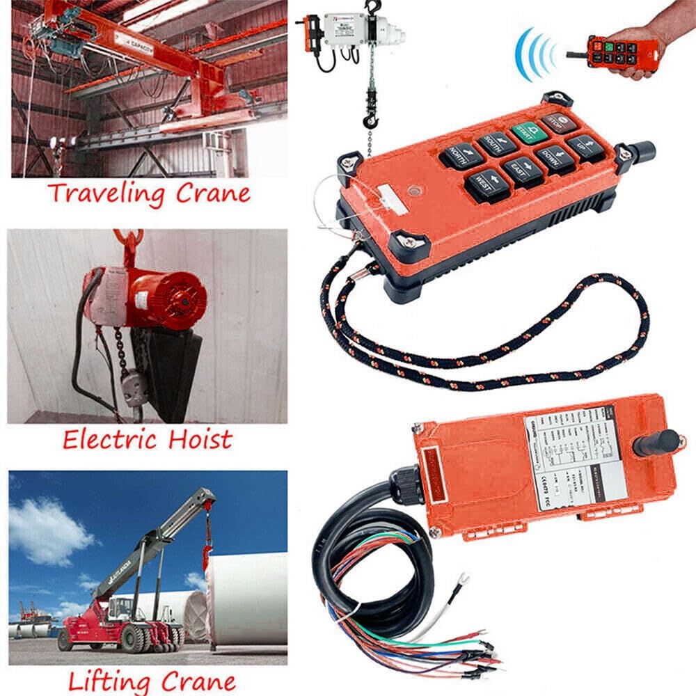 GOTOTOP télécommande industrielle de grue de levage Télécommande de GOTOTOP télécommande industrielle de grue de levage Télécommande de
