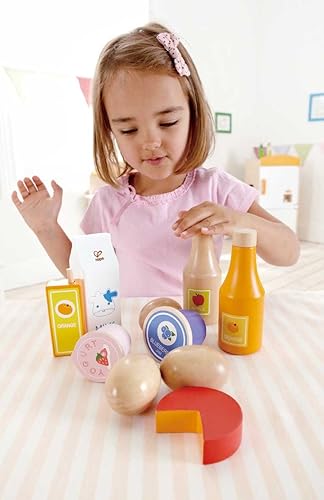 Miniatura 3 de Hape, juego de comida con accesorios para cocina, juego de comida saludable