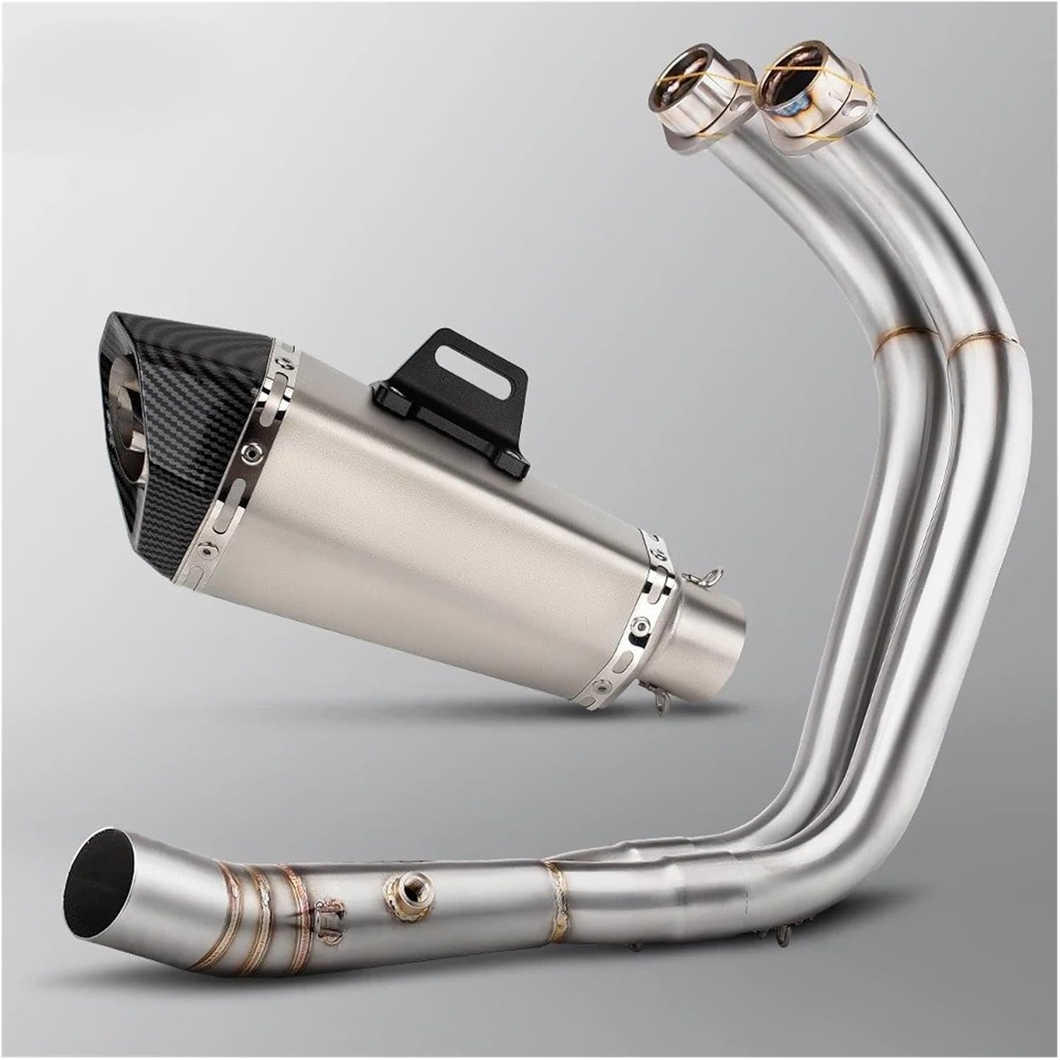 Motorcycle Exhaust Pipe for MT07 for XSR700 FZ07 Tracer 7 R7 2014-2025 Full System Motorcycle Exhaust Modify Front Pipe Muffler with DB Killer Escape
