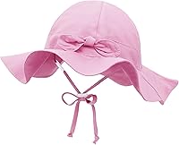 Vista 14 de SimpliKids Sombrero de sol para bebé de ala ancha con protección solar UPF 50+ UV Ray Azul claro #1