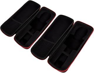 ibasenice Wireless Microphone Protective Cover Impact-resistant Travel Carrying Case Portable Shockproof Storage Bag For Handheld Mics Karaoke And Outdoor Use