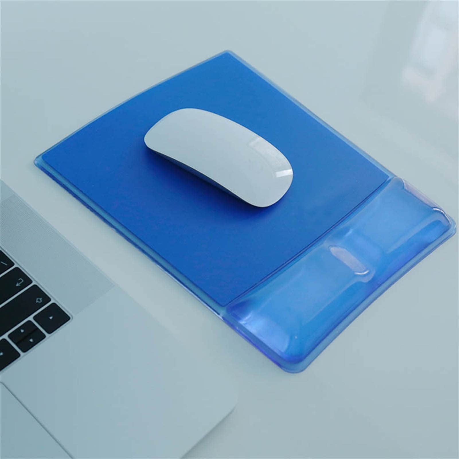 Ergonomiczna podkładka pod mysz podpórka pod nadgarstek antypoślizgowa wygodna miękka silikonowa podkładka pod mysz z podkładką pod nadgarstek w celu zmniejszenia nacisku dłoni Nadaje się do laptopów,