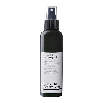 YADAH Detangled Leave-In Cream Mist, 5.07 Fl oz | Non-Greasy Hydration with Ceramide NP, Jojoba Oil & Keratin | Restores Shine, Repairs Damage, Prevents Frizz for All Hair Types