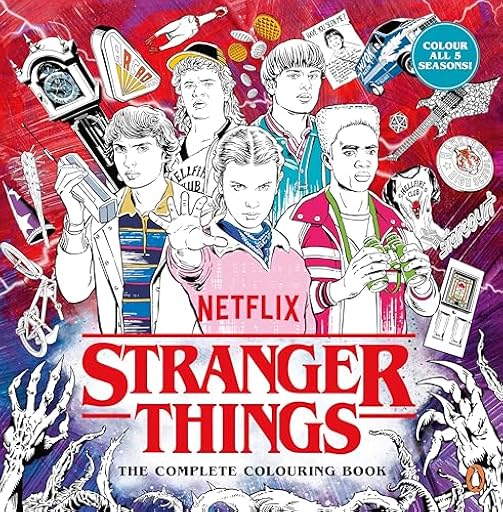 Stranger Things: The Complete Colouring Book: Seasons 1-5 | Ya disponible en tu tienda friki favorita! En mundofriki.es!
