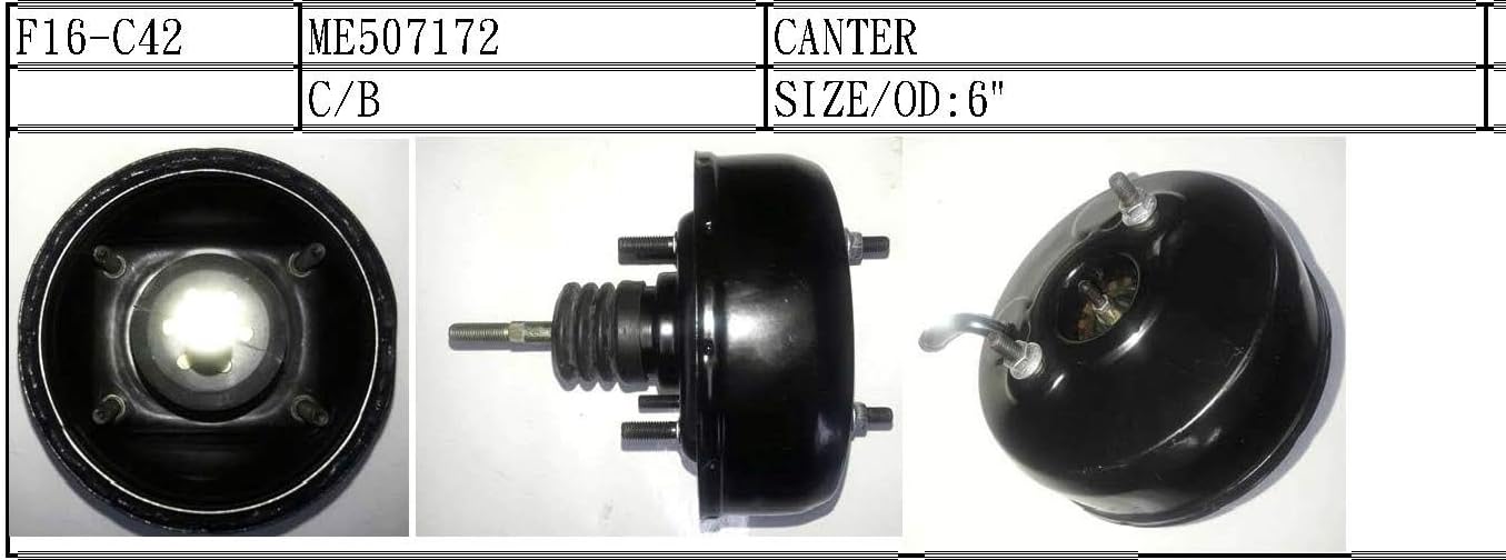 ME507172 PDG-FE83D CLUTCH BOOSTER CANTER SIZE/OD:6"