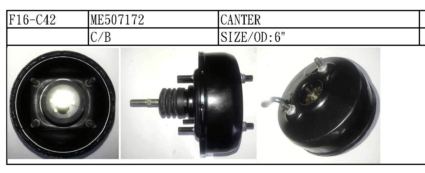 Amazon.com: ME507172 PDG-FE83D CLUTCH BOOSTER CANTER SIZE/OD:6  