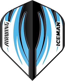 RED DRAGON Airwing - Tecnología única de vuelo de dardos moldeados, 1 juego por paquete (3 plumas de dardos en total)