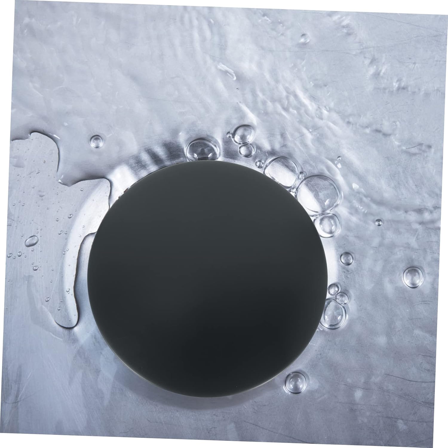 Sink Drain Stopper for Bathroom Sink Copper Pop up Drain with Hair Catcher Durable and Practical Overflow Compatible Easy to Install
