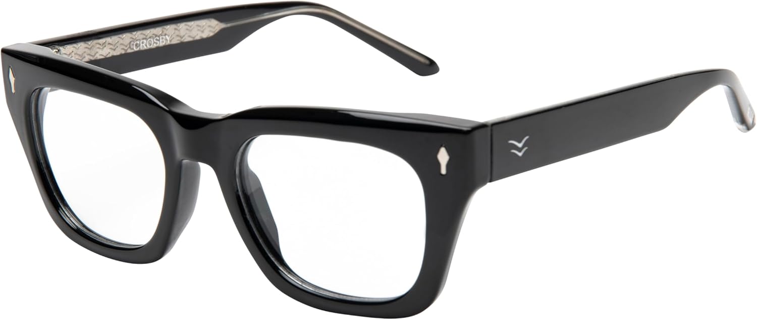 I-SEA Crosby Reader, Black, Reading Glasses, Blue Light Blocking, Anti-Glare - Image 2