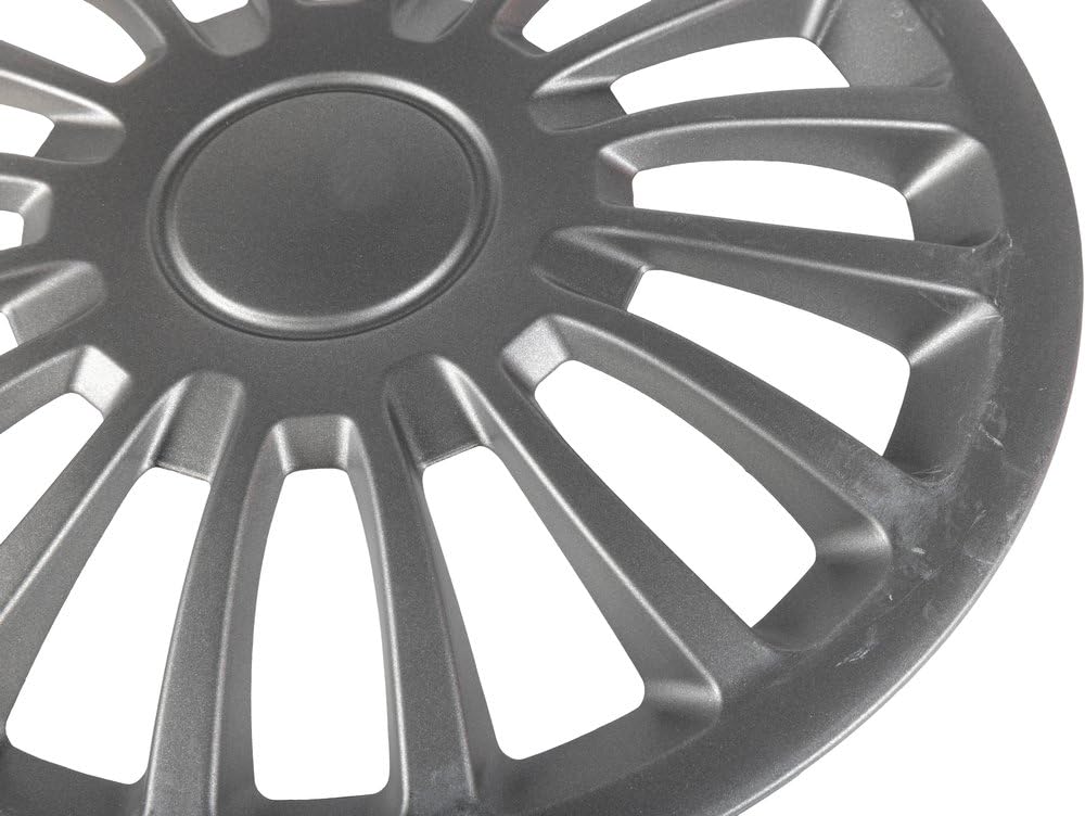 Start Set copricerchi auto antracite monza 15'' 4 pezzi in ABS