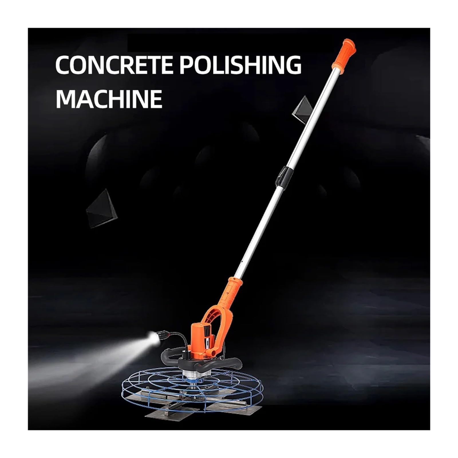 Macchina lucidatrice elettrica for pavimenti in calcestruzzo con cazzuola for cemento da 4380 W, lama for pavimenti, calandra Per principianti e fai da te(Only head)