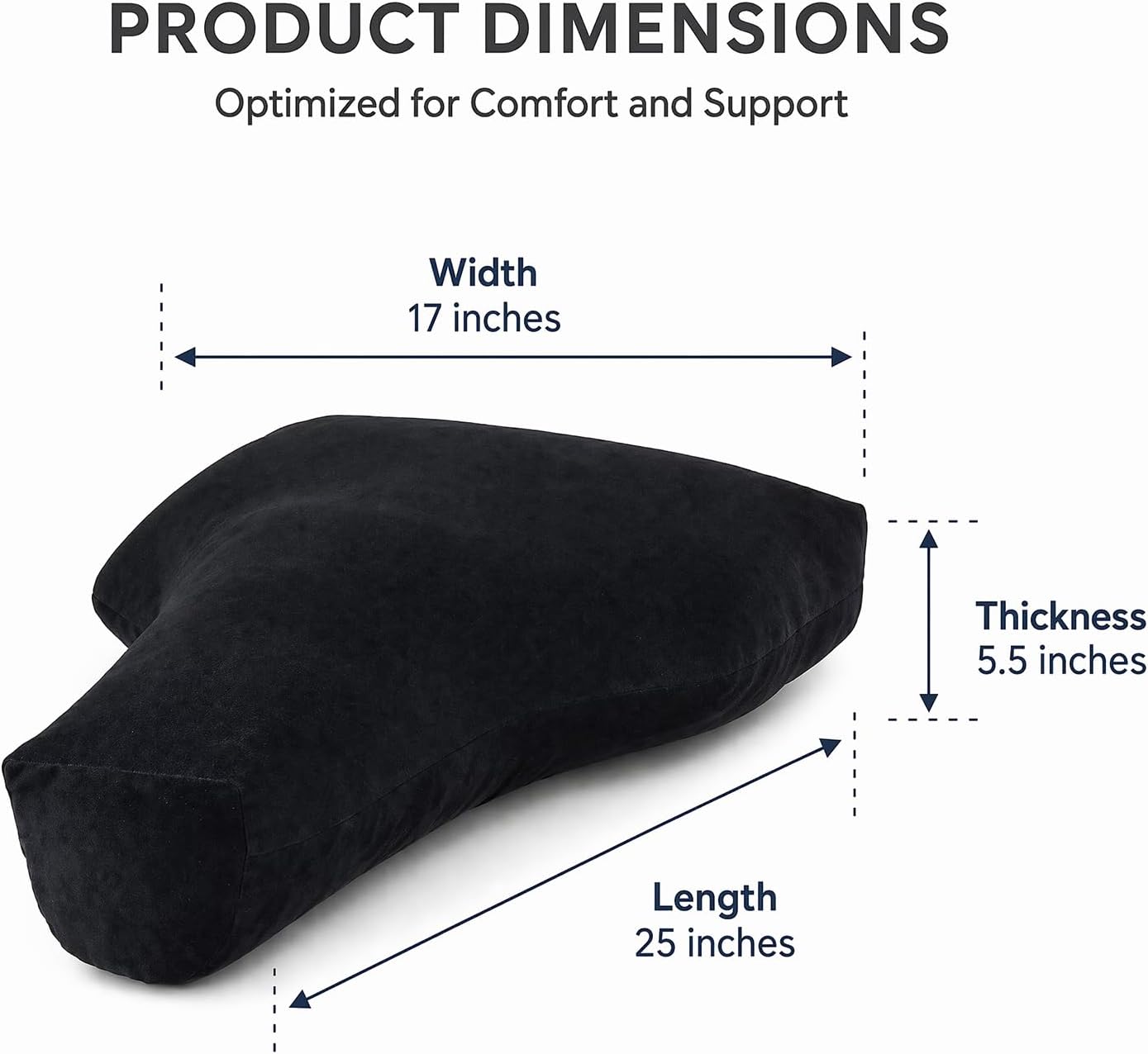 T-Shape Meditation Cushion, Ergonomic Zafu Yoga Floor Pillow with Buckwheat Hull Fill, Removable Washable Cover,For Mindfulness, Yoga, and Deep Relaxation(black)