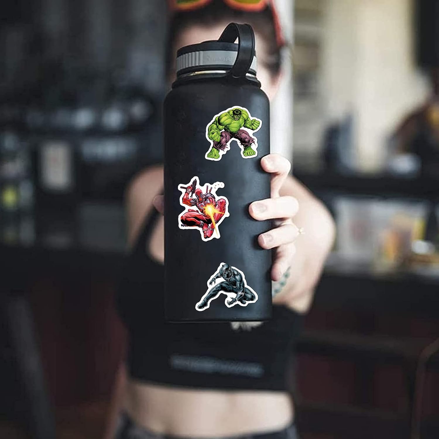 Teens Hero Stickers [ 100PCS ] Vinyl Waterproof Disney Stickers Pack for Laptop, Water Bottles, Helmet, Marvel Comic Legends Stickers Decals with Party Supplies Favors for Kids Teens Gift : Electronics