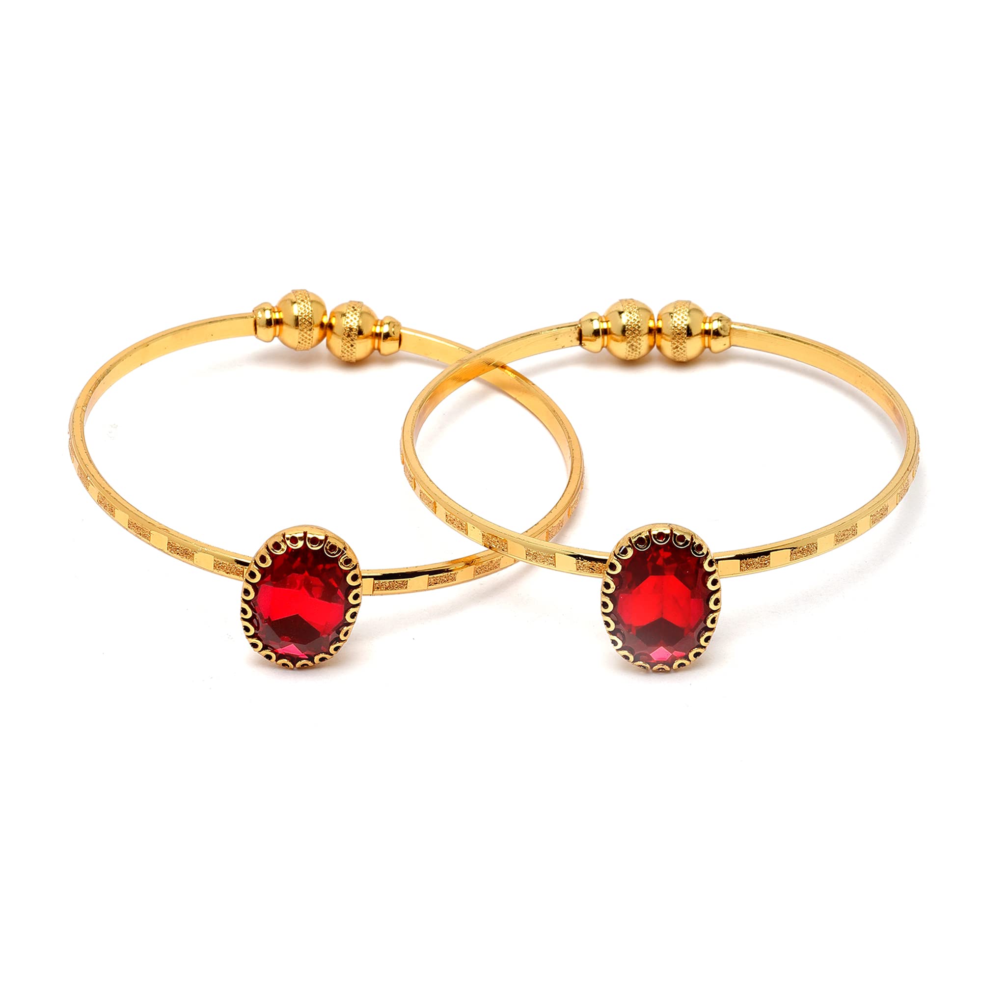 See full amazon price history chart for KENNICE Gold-Plated Round Shaped American Diamond studded Handcrafted Kada Bracelets KENNICE Gold-Plated Round Shaped American Diamond studded Handcrafted Kada Bracelets (B0C4Z7F9YM) Amazon Price History, Amazon Price Tracker