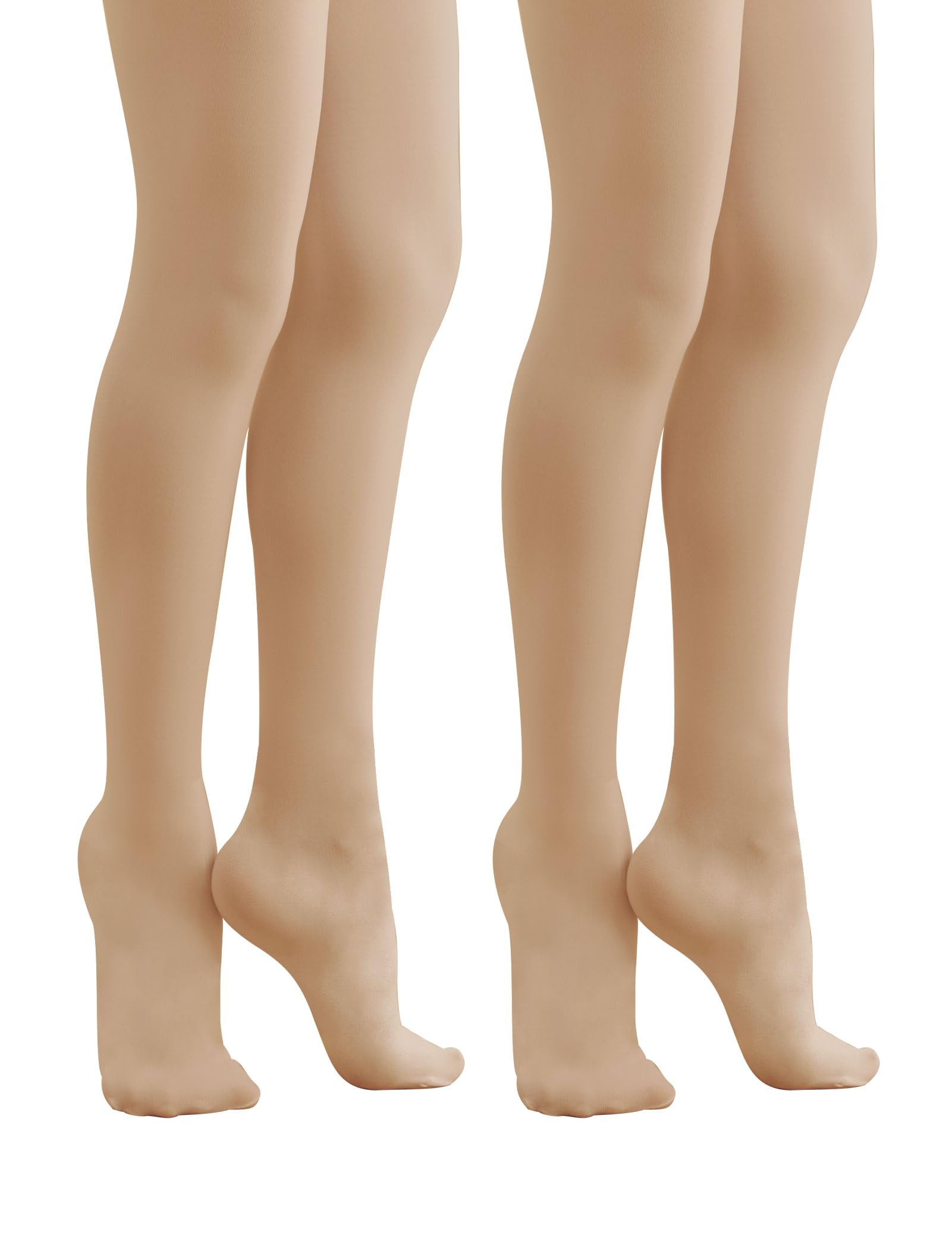 Phoeswan Ballet Tights for Toddler/Little/Big Kid/Women, 60D Ultra Soft Stretchy Dance Tights for Summer Ballet, Gymnastics