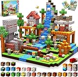 ToyUnited Magnetic Blocks, 200PCS Magnetic Building Blocks, Constructions Toys for Boys & Girls Ages 3 4 5 6 7 8 9 10 STEM Stacking Tiles Toy, Sensory Birthdays Christmas for Kids Gifts