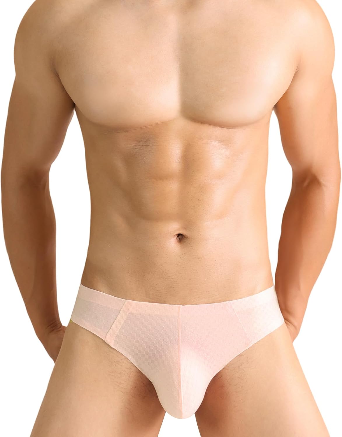 SEAUR Men's Seamless Thongs Breathable G-String Athletic Underwear T-Back Low Rise Panties