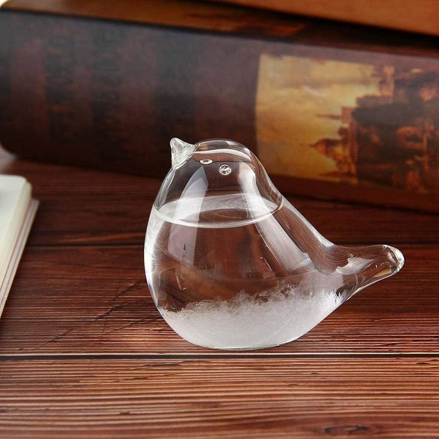 Mini Desktop Droplet Storm Glass Bottle Weather Fo... U2013 Grandado