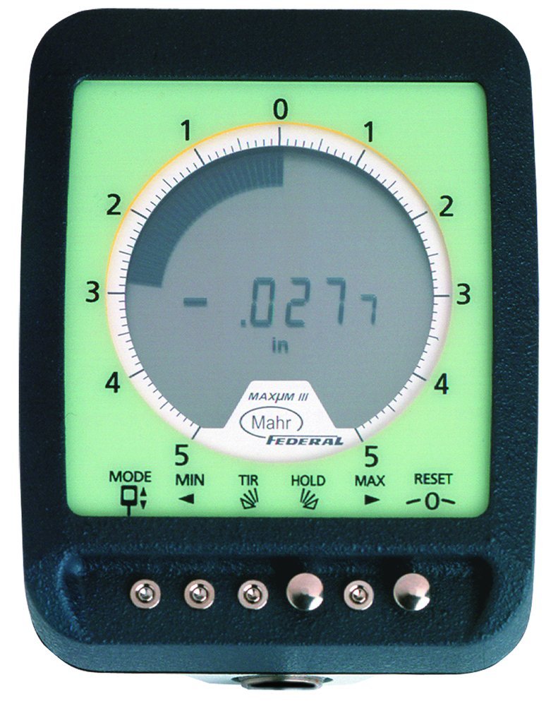 Mahr Federal 2033011 Maxum III Remote Digital Indicator, 6 Pin Digital Output